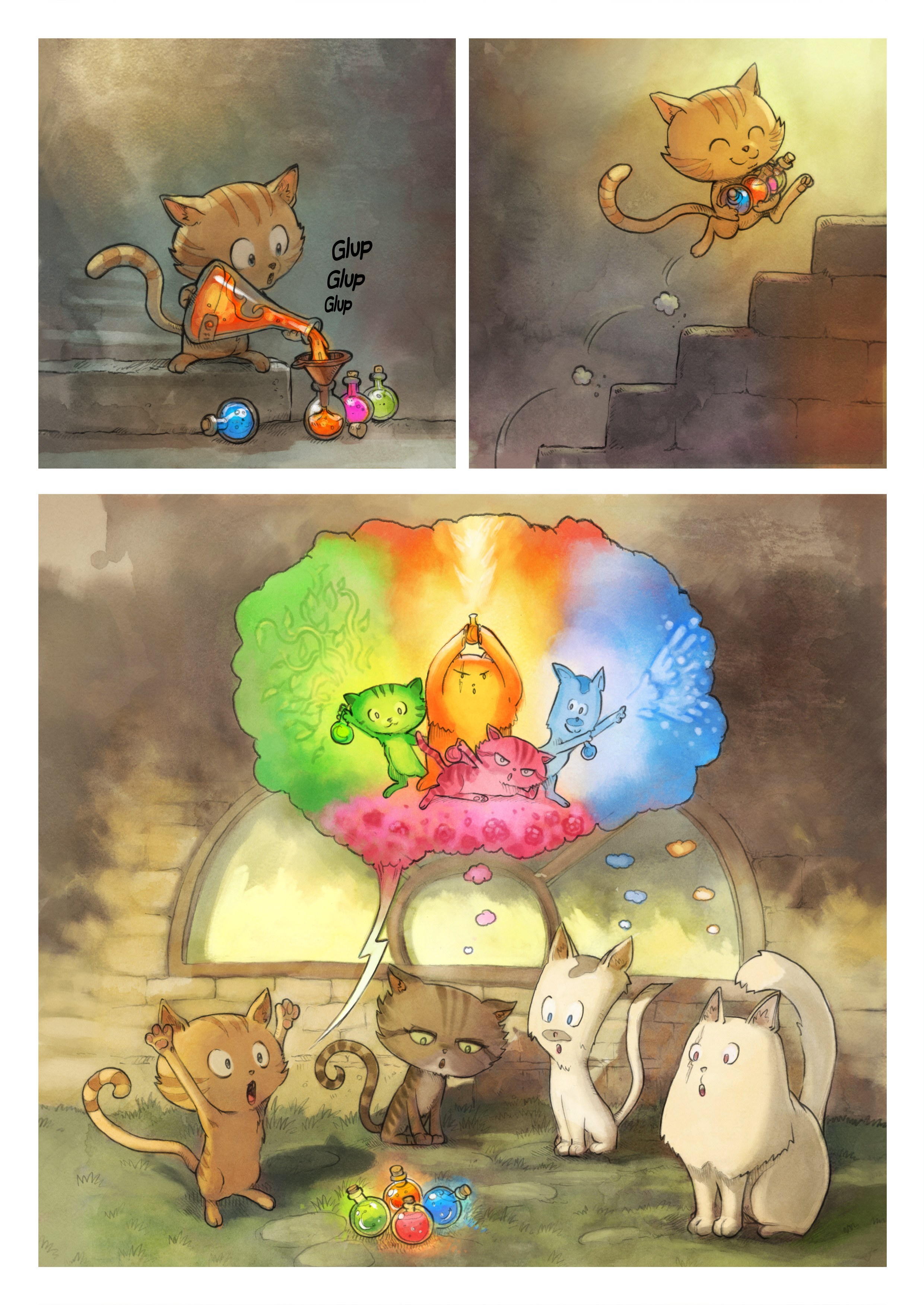 Episode 2 : Rainbow potions, Page 3