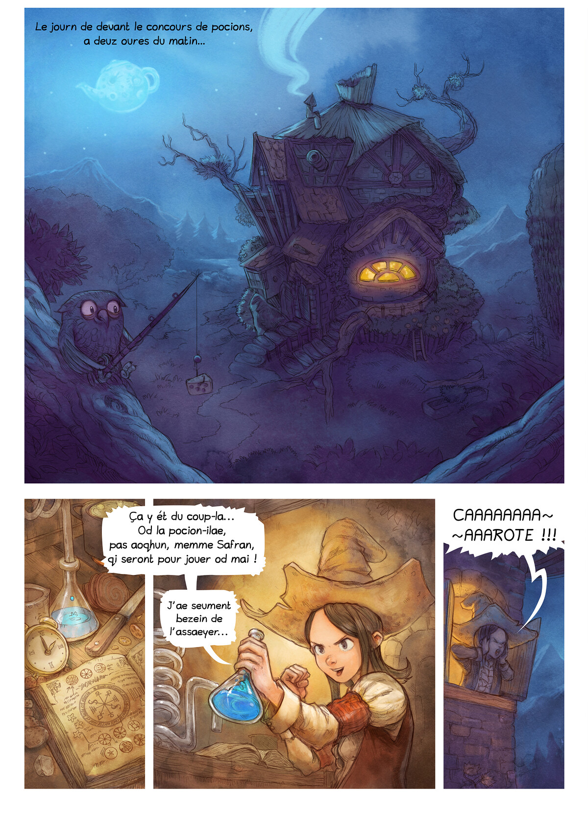Eqerouey 4 : Une belle hate, Page 1