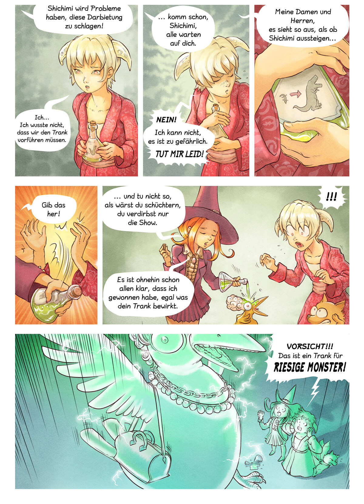 Episode 6: Der Zaubertrankwettbewerb, Seite 6