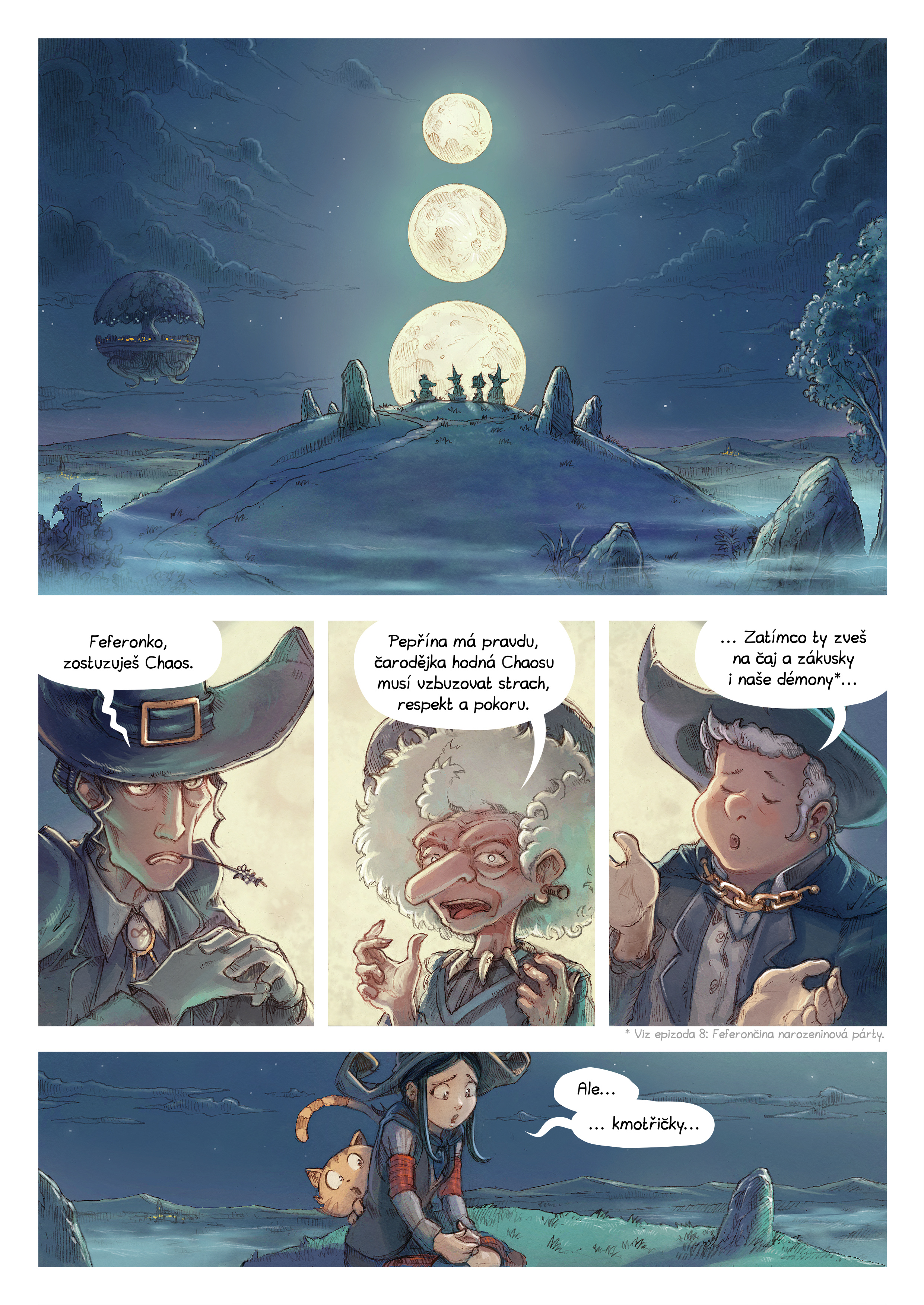 11. díl: Čarodějky Chaosu, Page 1