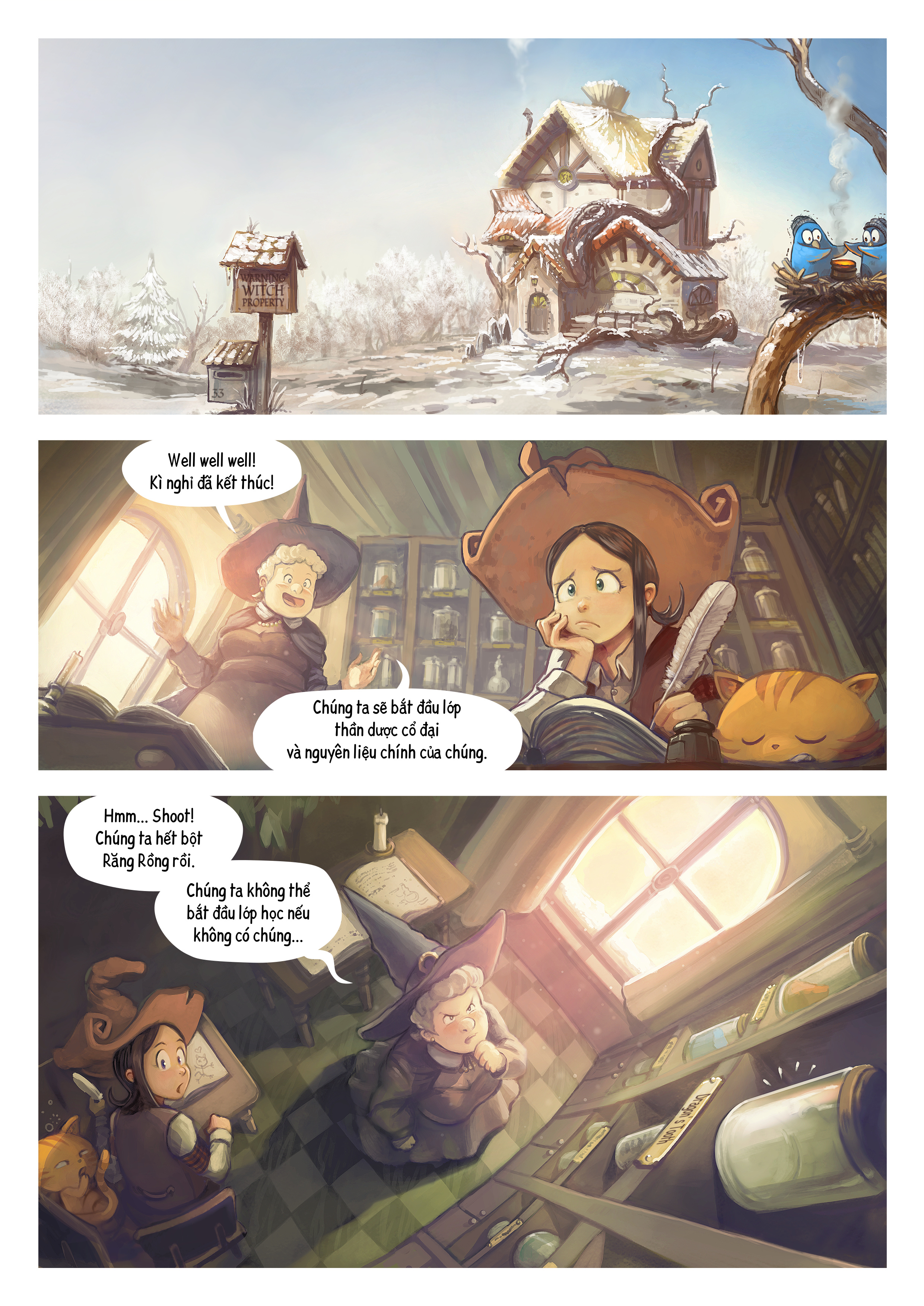 Tập 14: Răng Rồng, Page 1