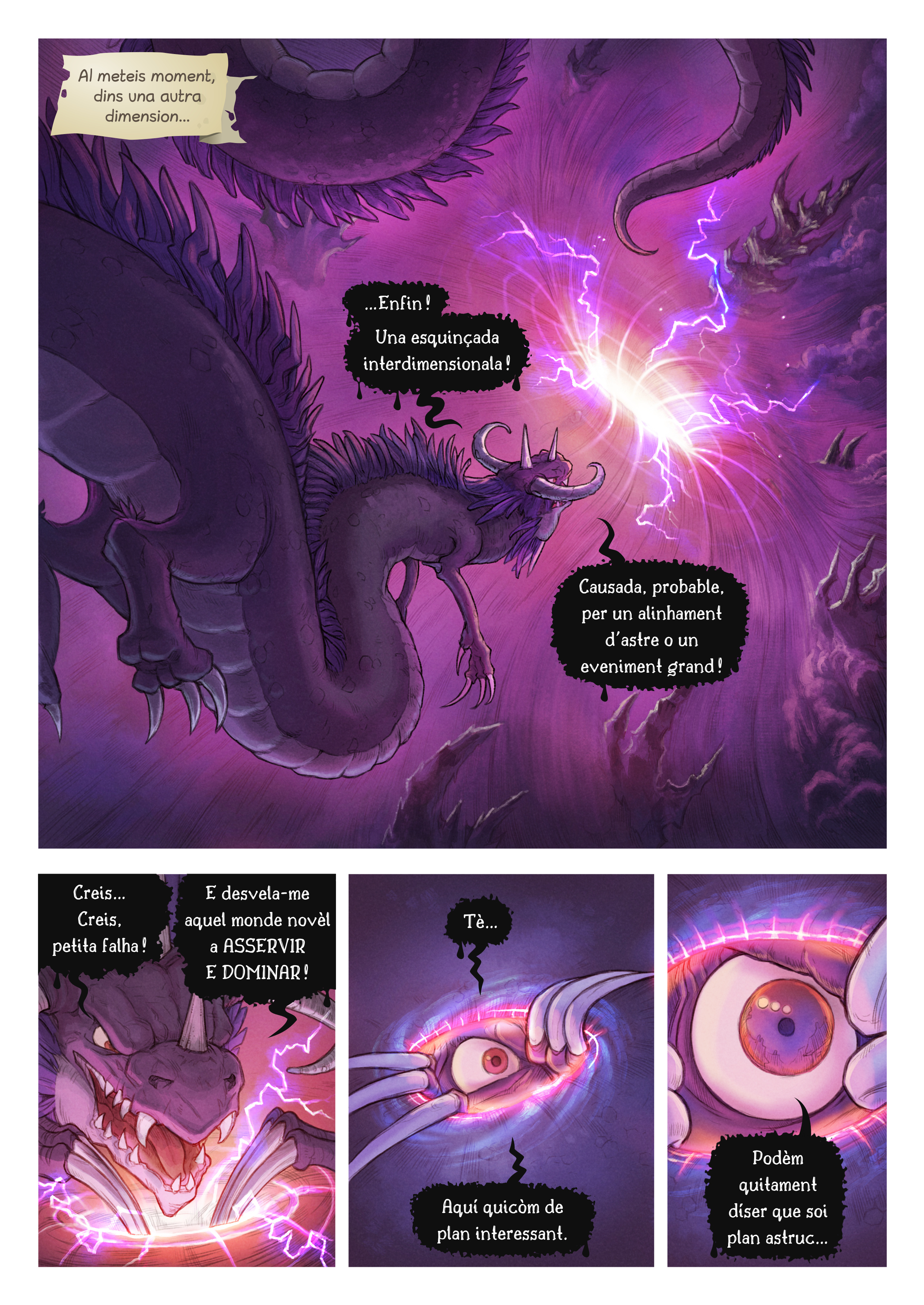 Episòdi 29 : Lo Destructor de Mondes, Pagina 1