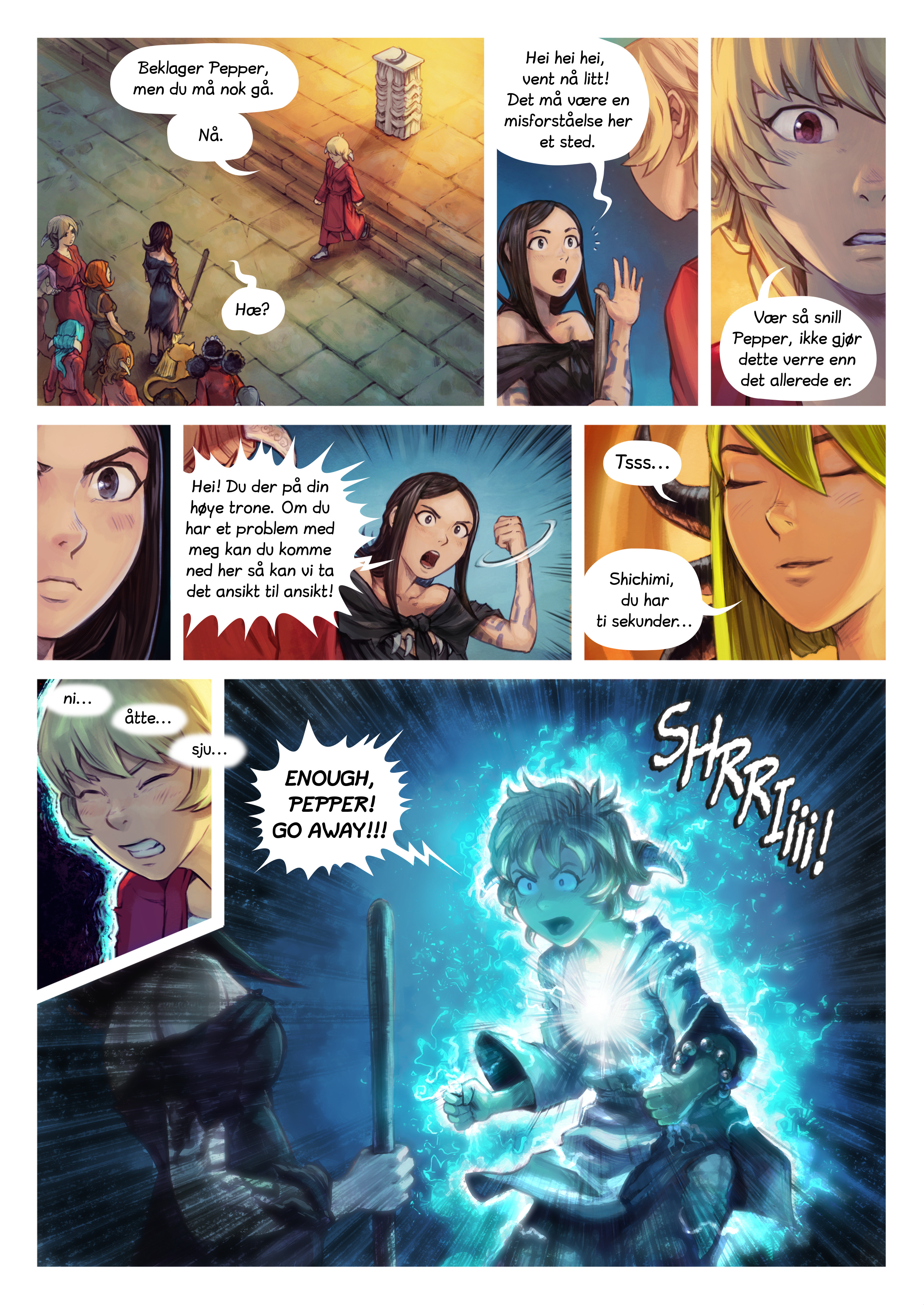 Episode 34: Shichimi slås til ridder, Page 5