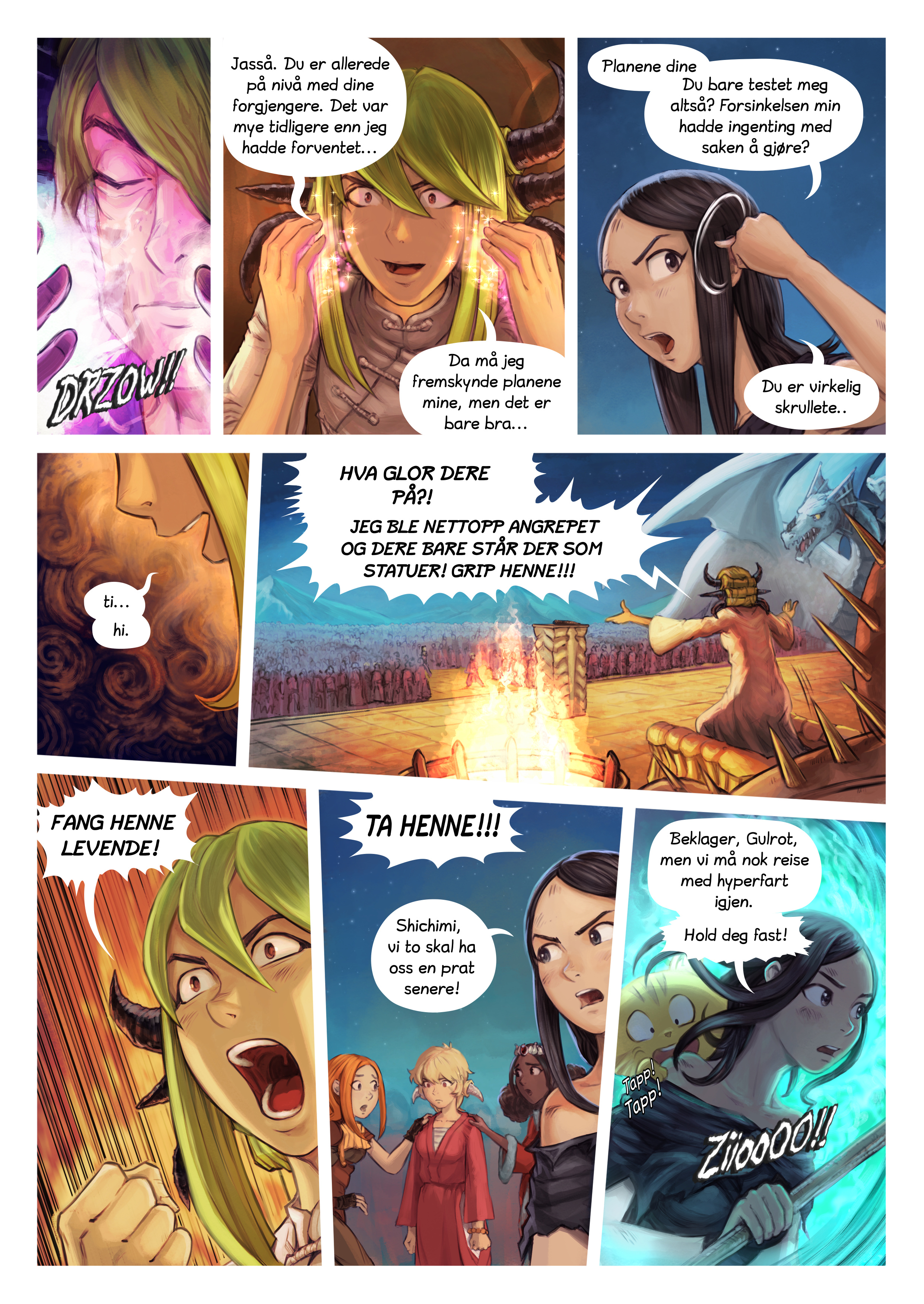 Episode 34: Shichimi slås til ridder, Page 9