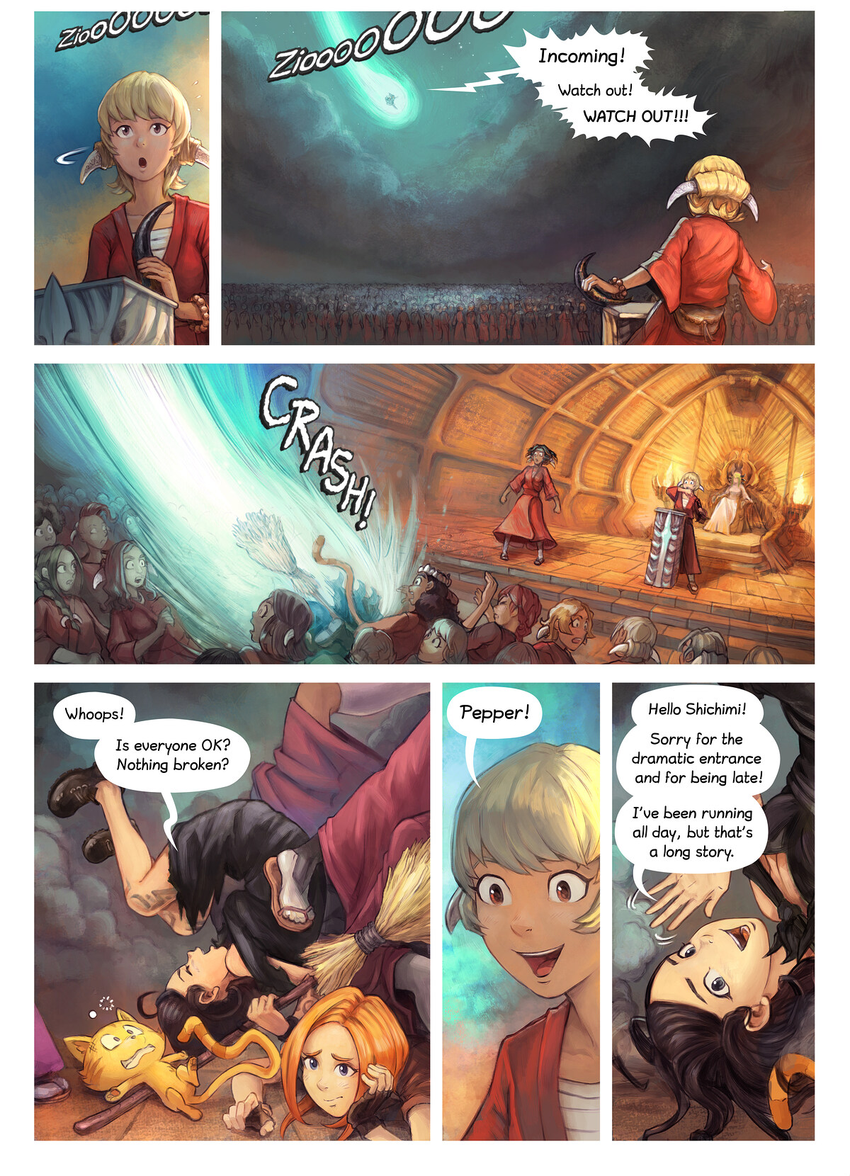 Episode 34: The Knighting of Shichimi, Page 2
