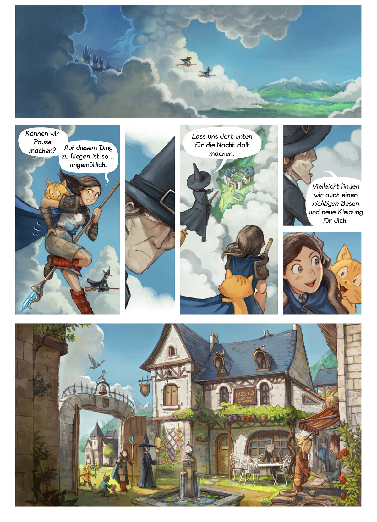 Episode 39: Die Taverne, Seite 1