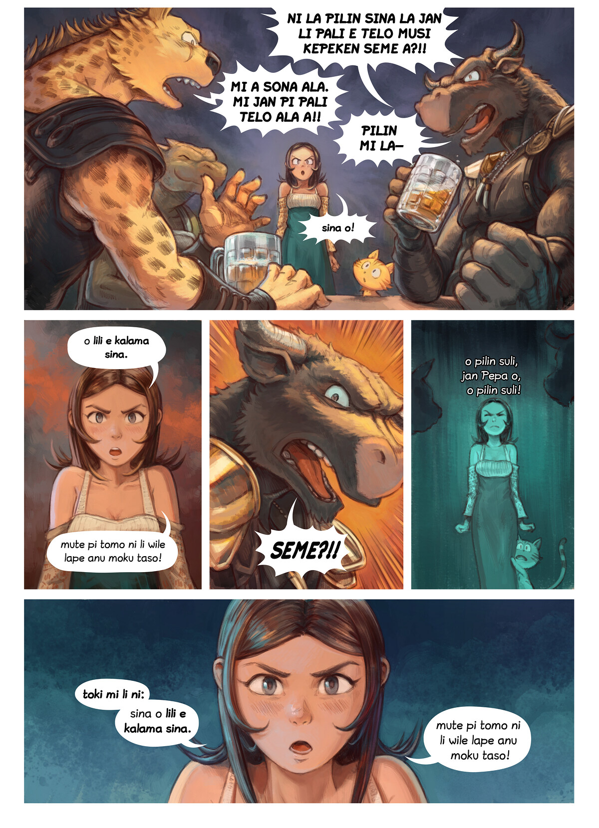 lipu nanpa mute luka luka luka tu tu: tomo kulupu lape, lipu lili nanpa 9