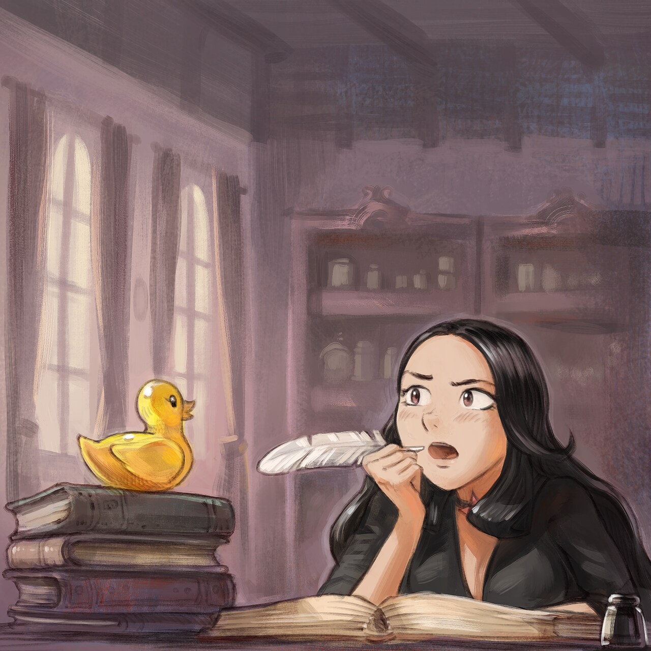 46. Rubber Ducking - Pepper&Carrot