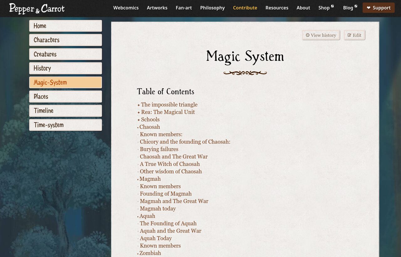 Creation Magic System Magic-System - 维基 - 小辣椒与萝卜头